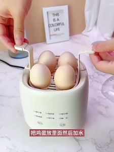 Automatic Egg Boiler Malaysia Plug Multifunction Egg Steamer Breakfast Machine Egg Cooker 煮蛋器 蒸蛋器 早餐机