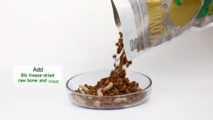 LovinWorld Pet Dog Dry Food High Protein Puppy Complete Food for All Breeds Puppies Dogs Golden Retriever French Bulldog Poodle 1.5kg