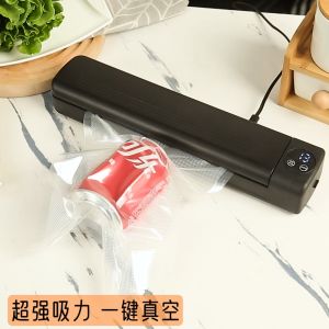 เครื่องซีล เครื่องซีลถุง เครื่องซีลสูญญากาศ ที่ซีลสูญญากาศ ปิดปากถุง (Vacuum Sealer) ฟรี 10 ถุง ขนาด 25*17 v111