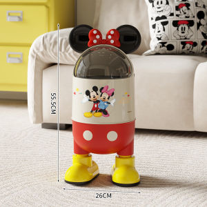 ASCOR | Luxury High-end Lid Cover Large Capacity Attractive Creative Trash Can