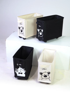 ⚡พร้อมส่ง⚡ตะกร้าอเนกประสงค์พับเก็บได้ ตะกร้าใส่ผ้า มีขาตั้งเหล็ก ตะกร้าเก็บของเล่นบนล้อ กันน้ำได้ ประหยัดพื้นที่