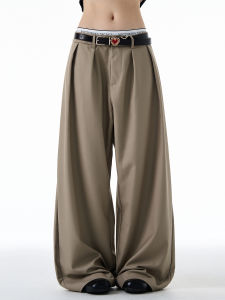 MADWITCH | Aesthetic American Loose Wide Leg Clean Fit Trousers