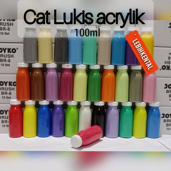 Cat Lukis Acrilik 100ml200gram Multymedia Satuan Lazada Indonesia 4699