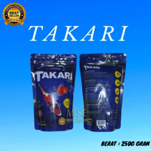 MAKANAN IKAN - TAKARI FISH - PAKAN IKAN PELET ikan koi cupang hias mas chana - DRY FOOD FISH