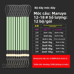 DIAOHAINI | Bộ Dụng Cụ Đánh Cá Biển Chống Rối 3 Móc