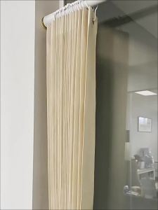 MOLORE | Waterproof Wet Dry Separation Bath Curtain Magnetic Foldable