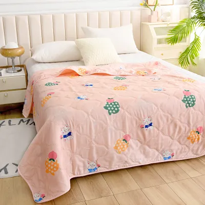 KAMONI | Chăn Quilt Mùa Dùng Được Cả Năm Có Thể Giặt Được cho Ký Túc Xá hoặc Trẻ Em
