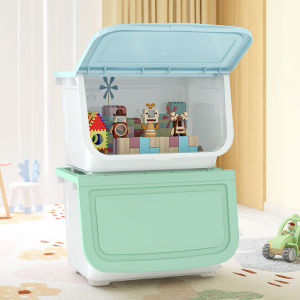 New Front-Opening Flip-Top Storage Box Thickened
