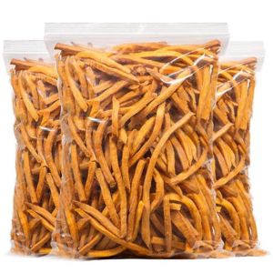 Healthy Original Flavor Farmhouse Sweet Potato Dried Snack Crispy Sand Fried Delicious Treats No Oil Added Sweet Potato Chips