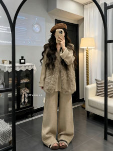 XUECAIQI | Cozy Knit Outfit Women