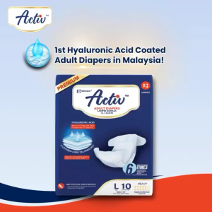Activ™ Premium Adult Diapers (Tape)