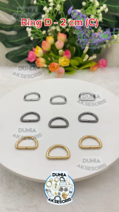 Aksesoris Tas Ring D 2 cm (B) - Aksesoris Tas (IMPORT)