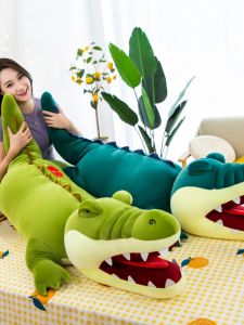 GUAIBUDIAN | Ferocious Soft Crocodile Toy Pillow