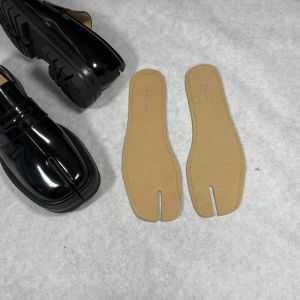 Thickened Leather Latex Tabi Shoe Insoles Separate Toe Shoe Margiela Half Size Pad Customizable Size Change Footwear Accessories