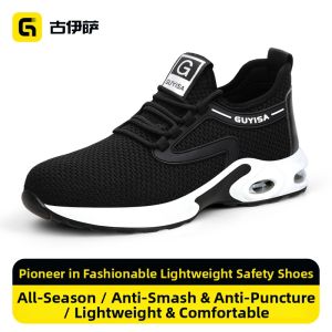 GUYISA | Lightweight Safety Shoe With Steel Toe Protection And Insulation For Construction Sites