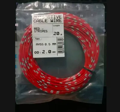 kabel body bintik 05mm motor mobil ( 20 meter )