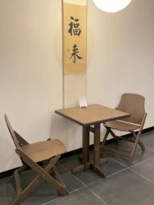 Coffee Shop Solid Wood Eight-Immortal Table round Table Foldable Outdoor Balcony Living Room Small Apartment Household Coffee Table Dining Tables and Chairs Set