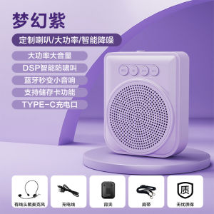 Wired Beehive Loudspeaker Large Capacity Teacher Special Class Teaching Microphone Guide Horn Speaker High Power Amplifier