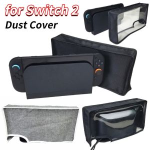 New Dustproof Case for Switch 2 Anti-Scratch Cloth Dust Cover Mesh Stopper Net For Switch 2 Game Console Dock Accessories