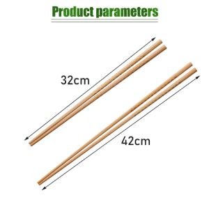 Sumpit Kayu Panjang Tebal Jumbo untuk Masak Tumis Bakmi HotPot 32cm 42cm | Sumpit Masak Wooden long chopstick | Sumpit Panjang Hotpot Bakmie