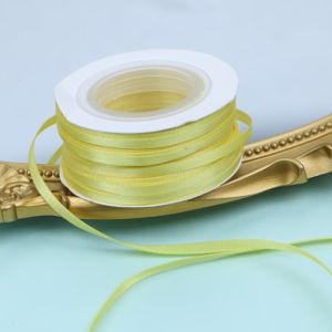Handmade Birthday Cake Decoration 0.6cm Butterfly Knot Silk Ribbon Flower Art Bouquet Wrapping Gift Box Packaging Color Ribbon