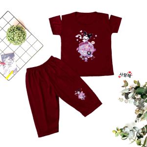 Baju Setelan Anak Perempuan Setelan Anak anak Lucu Model Tangan Sabrina Bisa Cod