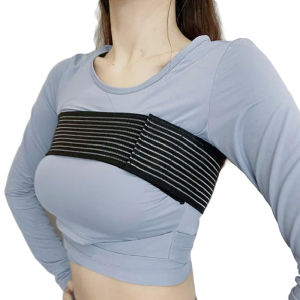 1Pcs Breast Support Band No-Bounce Breast Implant Stabilizer Band Post Surgery Breast Augmentation and Reduction Strap Adjustable Extra Sports Stabilizer Band