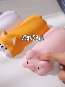 3D Cute Cartoon Soft Silicone Wrist Rest Mouse Pad Ergonomic Comfortable Gaming Mouse Mat office