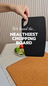 White Magic Eco Basics Sage Cutting Board Black Color (4 Sizes Available)