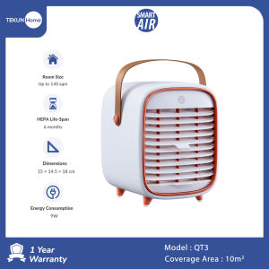 SMART AIR QT3 Mini Portable Air Purifier (Filters PM2.5 Viruses Pollutants Dust)