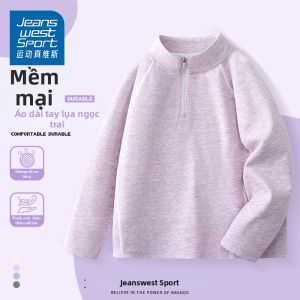 JEANSWEST SPORT | Áo Thun Dài Tay Ấm Cho Bé Gái