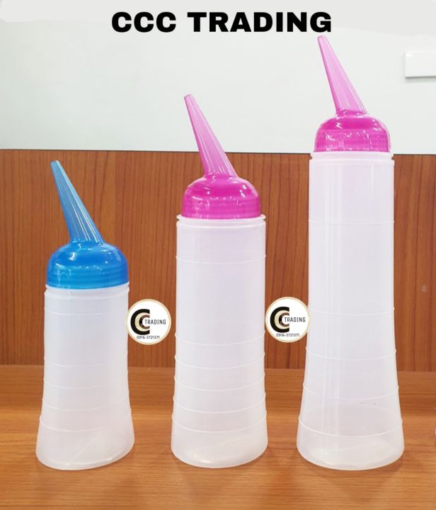 Squeeze Bottle for Oil, Ketchup, Milktea Syrup, Condiments / Syrup Bottle