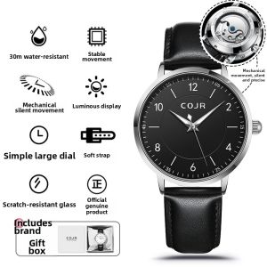 COJR | Examination Allowed Automatic Silent Mechanical Watch
