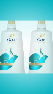 Dove Daily Shine Shampoo 680ml 2 Pack