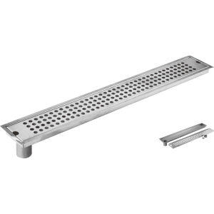 BANGPU | Black Square Stainless Steel Anti-Odor High Flow Hidden Drainage