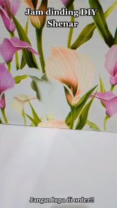 Jam Tembok DIY Jam Dinding Dekorasi Jam Rumah Ruang Tamu Kamar Tidur 30-50CM Diameter