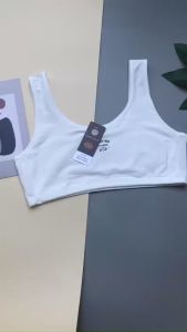 Áo bra học sinh mút liền bản vai to chất cotton thoáng khí Aha Store BRA041