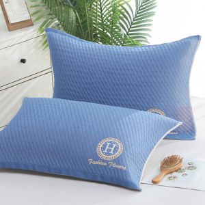 Soft Thickened Cotton Pillowcases for Couples Breathable Sweat Absorbent Single Person Pillow Covers European Style Bedding