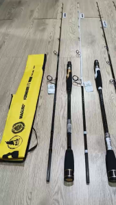 MAGURO SAMURAI V2 SOLID CARBON JIGGING FISHING ROD