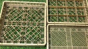 ล้างจาน แร็ค ลังล้างแก้ว ลังเก็บจาน ตะแกรงล้างจาน ตะแกรงใส่ช่อน ตะแกรงใส่จาน แร็ค ด้วยเครื่องล้างแร็ค สำหรับการล้าง รุ่นเริ่มต้น สามารถเข้าชมล่าสุด