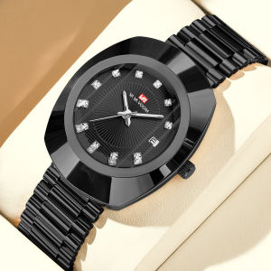 แบรนด์หรูผู้ชายนาฬิกาแฟชั่น 40mm Diamond Dial 3Bar กันน้ําสแตนเลสสตีลควอตซ์นาฬิกาข้อมือสําหรับ Man