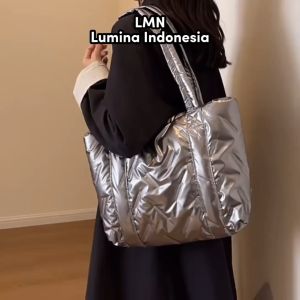 Tas Tote Bag Bahu LUMINA Wanita Puffy Besar Import Premium Fashion Korean Style Aesthetic Terbaru Shoulder Bag Viral Kekinian TE16