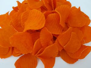 1Kg kerupuk poco- poco mentah orange kuning murah asin manis kiloan