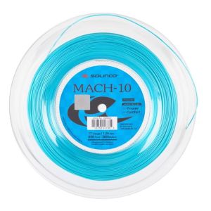 SOLINCO | Pentagonal Polyester Hard Tennis String Turquoise