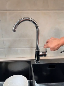 Bộ đai ốc cố định vòi nước mặt bàn bếp bằng thép không gỉ chống lỏng cho chậu rửa mặt vòi nước nóng lạnh phụ kiện đa năng