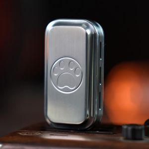 Titanium Alloy Forked Cat Spirit Magnetic Layered Paragraph Stress Relief Toy Traditional Chinese Top for Teen Boys over 14