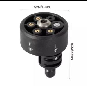 6 in 1 Nozzle adjustable jet cleaner | 1/4 inch Quick release Kepala Semprotan air high pressure untuk cuci Mobil | motor