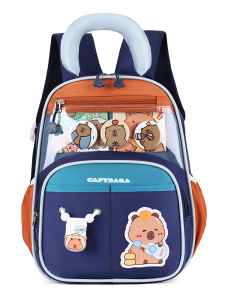 Ultra-Light Breathable Waterproof Backpack for Primary One And Two Students Boys And Girls Spine Protection Childrens Bag