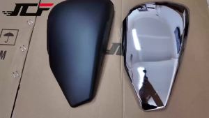 JNYD Motorcycle Left Battery Side Cover Fairing Black/ Chrome For Harley Sportster Iron XL883 XL1200 2009-2013