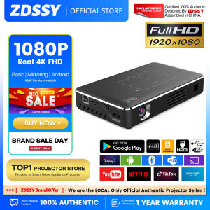 ZDSSY P10 Mini Projector 4k 3D Android 9.0 LED Smart Pocket DLP Portable Beamer Wifi Bluetooth Video Game Home Cinema Airpay Projectors Q10 Projector V10 Projector - Lazada
